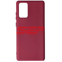 Toc silicon High Copy Samsung Galaxy Note 20 Burgundy