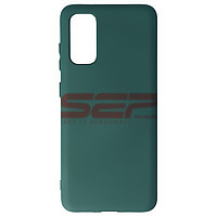 Accesorii GSM - : Toc silicon High Copy Samsung Galaxy S20 Midnight Green