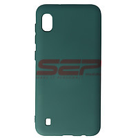 Accesorii GSM - : Toc silicon High Copy Samsung Galaxy A10 Midnight Green