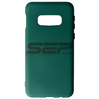 PROMOTIE Accesorii GSM: Toc silicon High Copy Samsung Galaxy S10e Midnight Green