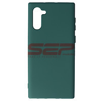PROMOTIE Accesorii GSM: Toc silicon High Copy Samsung Galaxy Note 10 Midnight Green
