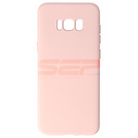 Accesorii GSM - Toc silicon High Copy: Toc silicon High Copy Samsung Galaxy S8 Plus Pink Sand