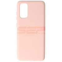 Accesorii GSM - : Toc silicon High Copy Samsung Galaxy S20 Pink Sand