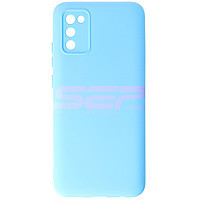 Toc silicon High Copy Samsung Galaxy M02s Light Blue