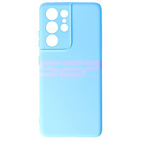Accesorii GSM - Toc silicon High Copy: Toc silicon High Copy Samsung Galaxy S21 Ultra Light Blue