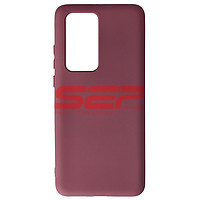 Accesorii GSM - : Toc silicon High Copy Huawei P40 Pro Plum