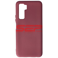 Accesorii GSM - : Toc silicon High Copy Huawei P40 Lite 5G / nova 7 SE Plum