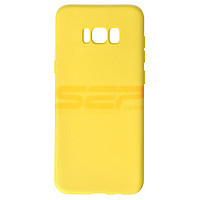 PROMOTIE Accesorii GSM: Toc silicon High Copy Samsung Galaxy S8 Plus Yellow