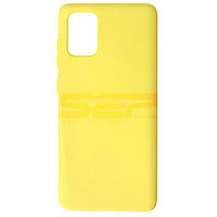 Accesorii GSM - Toc silicon High Copy: Toc silicon High Copy Samsung Galaxy A71 Yellow