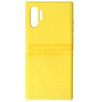 PROMOTIE Accesorii GSM: Toc silicon High Copy Samsung Galaxy Note 10 Plus Yellow