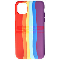 Accesorii GSM - Toc silicon High Copy Rainbow: Toc silicon High Copy Rainbow Apple iPhone 11 No.01
