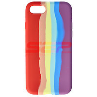 Accesorii GSM - Toc silicon High Copy Rainbow: Toc silicon High Copy Rainbow Apple iPhone 7 No.01