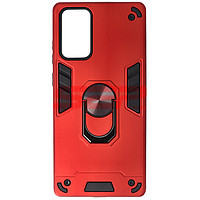 PROMOTIE Accesorii GSM: Toc TPU+PC Armor Ring Case Samsung Galaxy Note 20 Red