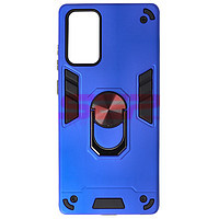 PROMOTIE Accesorii GSM: Toc TPU+PC Armor Ring Case Samsung Galaxy Note 20 Electric Blue
