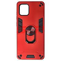 PROMOTIE Accesorii GSM: Toc TPU+PC Armor Ring Case Samsung Galaxy Note 10 Lite Red