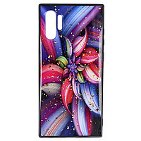 Accesorii GSM - : Toc UV Copy Glass Samsung Galaxy Note10 Plus Flower