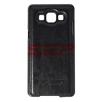 Accesorii GSM - Toc Back Case Leather: Toc Back Case Leather Samsung Galaxy A9 (2016) NEGRU