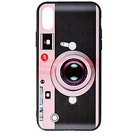 Accesorii GSM - Toc Vintage Camera: Toc Vintage Camera Apple iPhone 8 Plus Pink