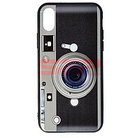 Accesorii GSM - Toc Vintage Camera: Toc Vintage Camera Samsung Galaxy A6+ (2018) Grey
