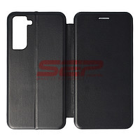 Accesorii GSM - Toc FlipCover Round: Toc FlipCover Round Samsung Galaxy S21 Black