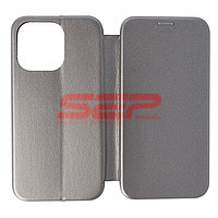 Accesorii GSM - Toc FlipCover Round: Toc FlipCover Round Apple iPhone 13 Pro Fossil Gray