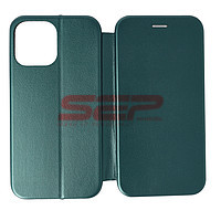Accesorii GSM - Toc FlipCover Round: Toc FlipCover Round Apple iPhone 13 Pro Max Sea Green