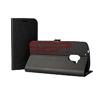 Accesorii GSM - Toc FlipCover Stand Magnet: Toc FlipCover Stand Magnet Lenovo A5000 NEGRU