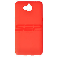 Accesorii GSM - LICHIDARE DE STOC: Toc TPU Matte Huawei Y6 2017 Red