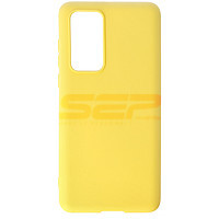 Accesorii GSM - : Toc TPU Matte Huawei P40 Yellow