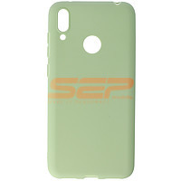 Accesorii GSM - : Toc TPU Matte Huawei Y7 Prime 2019 / Y7 2019 Olive