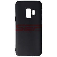 Accesorii GSM - : Toc TPU Matte Samsung Galaxy S9 Black
