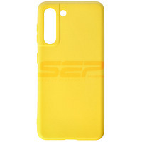 Accesorii GSM - : Toc TPU Matte Samsung Galaxy S21 Yellow