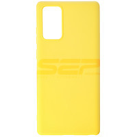 Accesorii GSM - : Toc TPU Matte Samsung Galaxy Note 20 Yellow