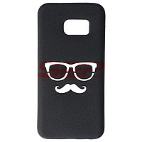 Accesorii GSM - Toc TPU Plush Glasses & Moustache: Toc TPU Plush Glasses & Moustache Samsung Galaxy S7