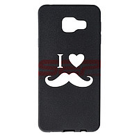 Accesorii GSM - Toc TPU Plush I love Moustache: Toc TPU Plush I love Moustache Samsung Galaxy A3 (2016)