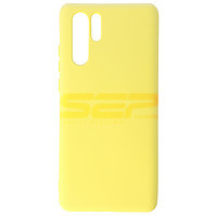 Accesorii GSM - : Toc silicon High Copy Huawei P30 Pro Yellow