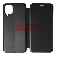 Accesorii GSM - Toc FlipCover Round: Toc FlipCover Round Samsung Galaxy A12 Black 