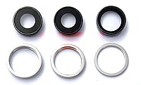 Accesorii GSM - Geam camera foto: Geam camera cu Rama Apple iPhone 13 Pro SILVER
