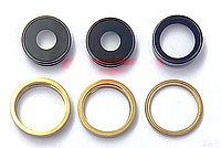Accesorii GSM - Geam camera foto: Geam camera cu Rama Apple iPhone 13 Pro GOLD