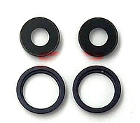 Accesorii GSM - Geam camera foto: Geam camera cu Rama Apple iPhone 13 BLACK