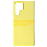Accesorii GSM - Toc silicon High Copy: Toc silicon High Copy Samsung Galaxy S22 Ultra Yellow