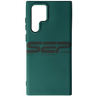 Accesorii GSM - Toc silicon High Copy: Toc silicon High Copy Samsung Galaxy S22 Ultra Midnight Green