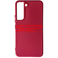 Accesorii GSM - : Toc silicon High Copy Samsung Galaxy S22 Burgundy