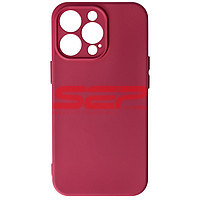 Accesorii GSM - : Toc silicon High Copy Apple iPhone 13 Pro Burgundy