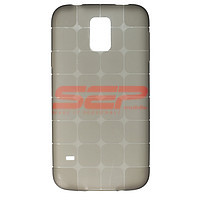 Accesorii GSM - Toc Jelly Case Squares:  Toc Jelly Case Squares Samsung Galaxy S5 NEGRU