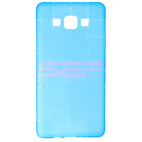 Accesorii GSM - :  Toc Jelly Case Squares Samsung Galaxy A5 ALBASTRU