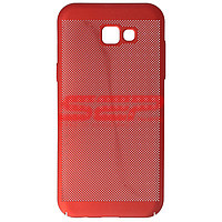 Toc Metallic Mesh Samsung Galaxy A7 (2017) RED