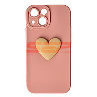 Accesorii GSM - TPU Back Cover: Toc silicon 3D Cartoon Apple iPhone 13 Mini Pink Heart