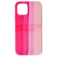 Accesorii GSM - Toc silicon Woven Texture: Toc silicon Woven Texture Apple iPhone 12 Lollipop
