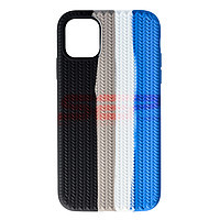 Accesorii GSM - Toc silicon Woven Texture: Toc silicon Woven Texture Apple iPhone 11 Storm
